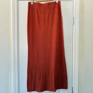 Free People Beach Knit Maxi Skirt